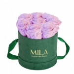  Mila-Roses-01015 Mila Velvet Small Emeraude Velvet Small - Vintage rose