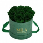  Mila-Roses-01017 Mila Velvet Small Emeraude Velvet Small - Emeraude