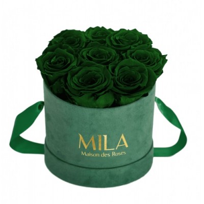 Produit Mila-Roses-01017 Mila Velvet Small Emeraude Velvet Small - Emeraude