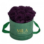  Mila-Roses-01019 Mila Velvet Small Emeraude Velvet Small - Velvet purple