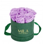  Mila-Roses-01022 Mila Velvet Small Emeraude Velvet Small - Lavender