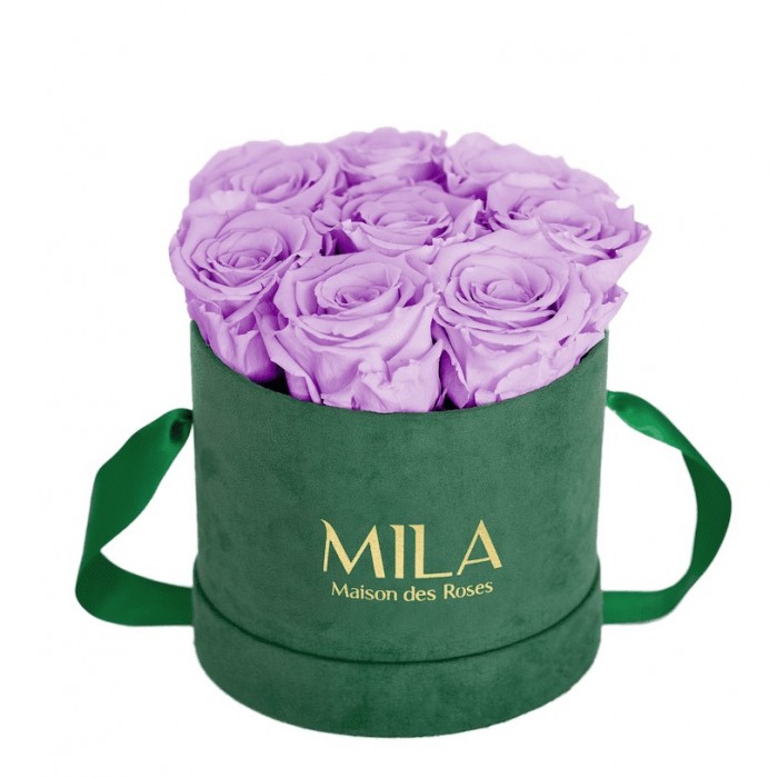 Mila Velvet Small Emeraude Velvet Small - Lavender