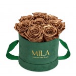  Mila-Roses-01027 Mila Velvet Small Emeraude Velvet Small - Metallic Copper