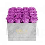  Mila-Roses-01093 Mila Medium Marble Marble - Mauve