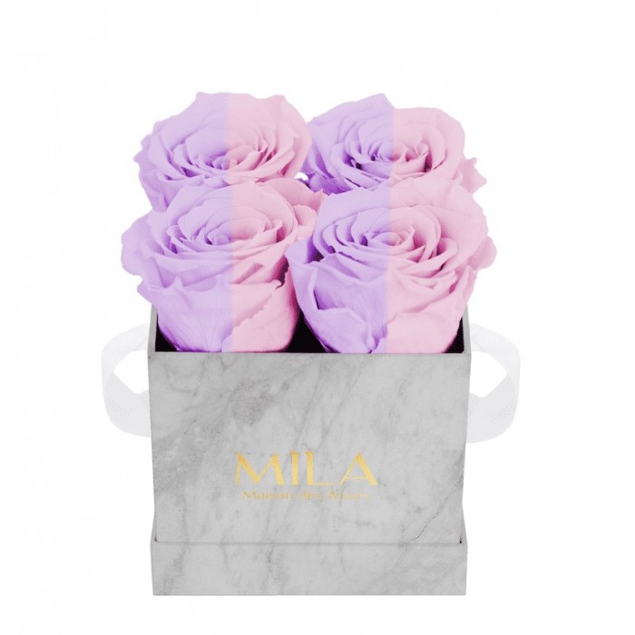 Mila Mini Marble Marble - Vintage rose