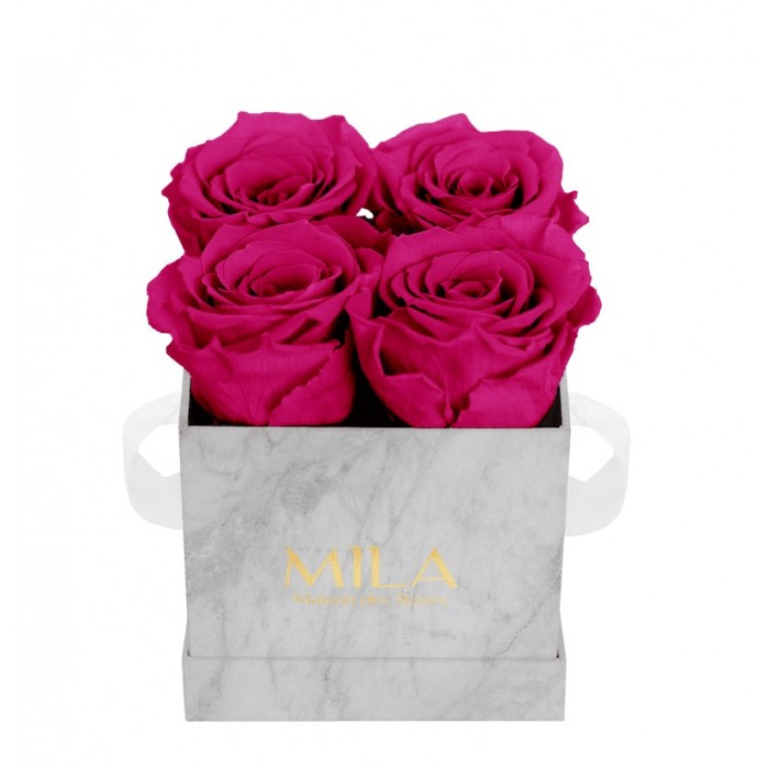 Mila Mini Marble Marble - Fuchsia