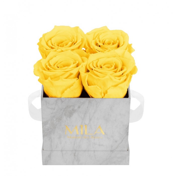 Mila Mini Marble Marble - Yellow Sunshine