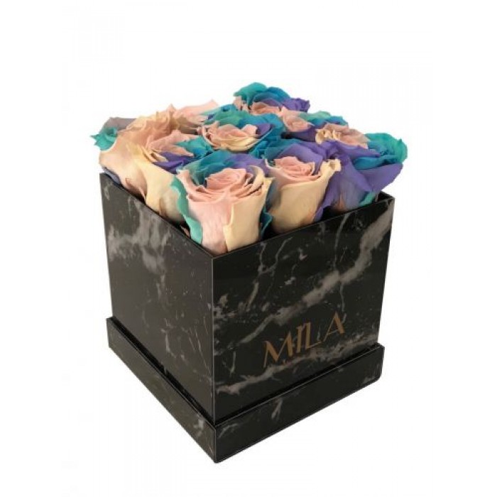 Mila Acrylic White Marble - Sweet Candy