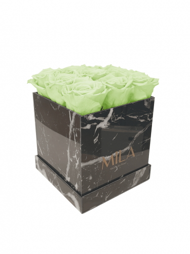 Produit Mila-Roses-01360 Mila Acrylic Black Marble - Mint