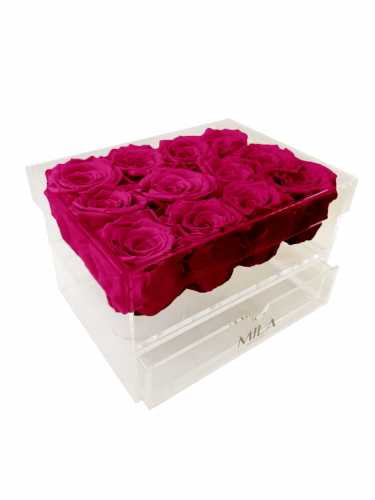 Produit Mila-Roses-01525 Mila Acrylic Medium Bijou - Fuchsia