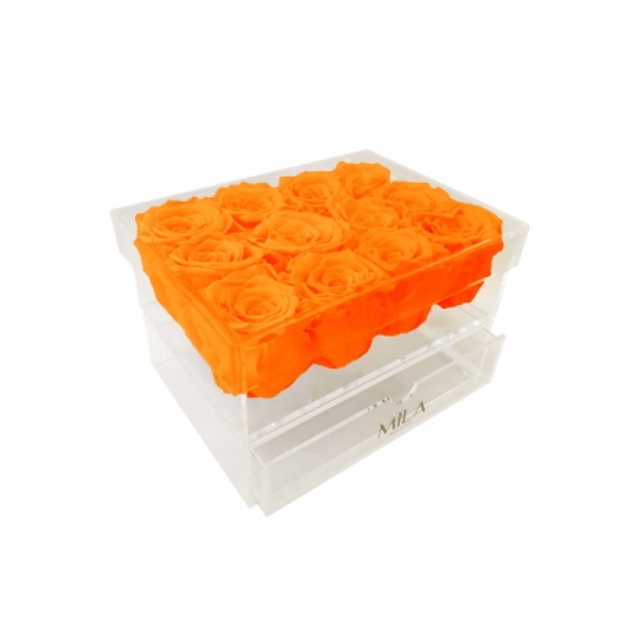 Mila Acrylic Medium Bijou - Orange Bloom