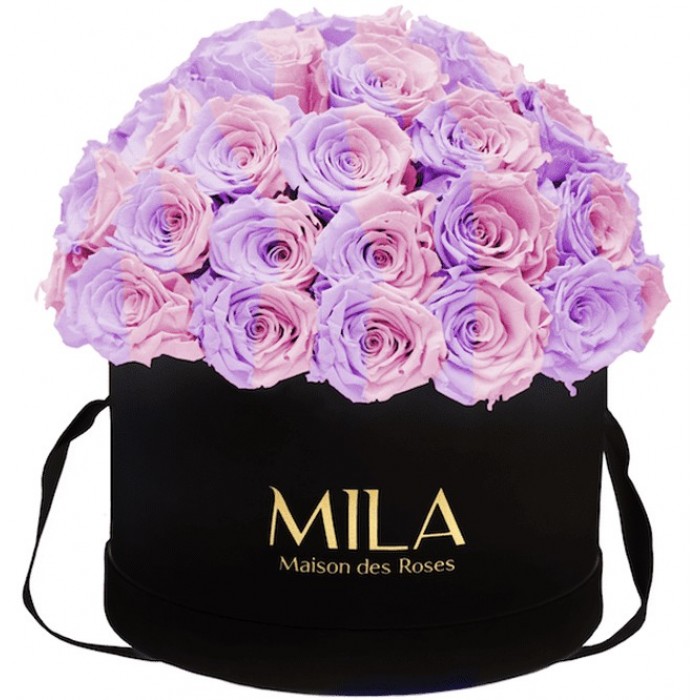 Mila Classique Large Dome Noir Classique - Vintage rose