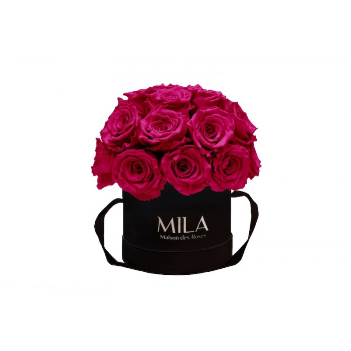 Mila Classique Small Dome Noir Classique - Fuchsia