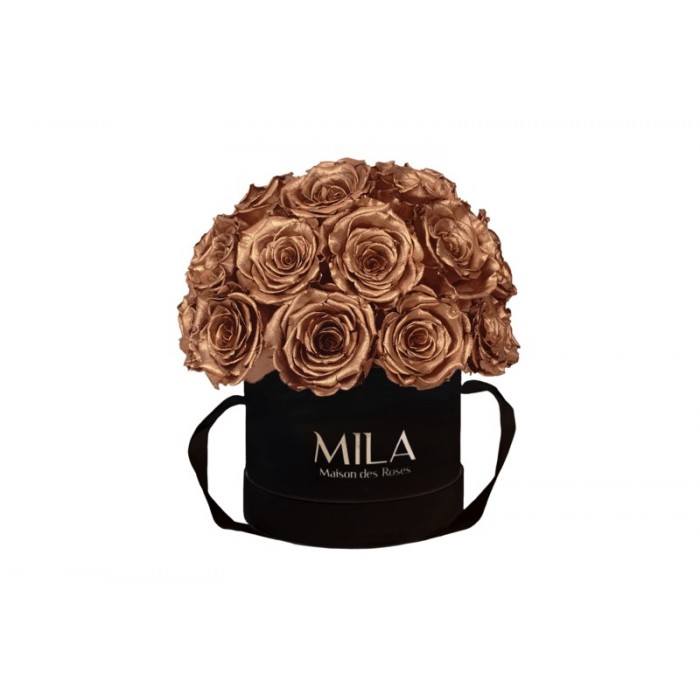 Mila Classique Small Dome Noir Classique - Metallic Copper