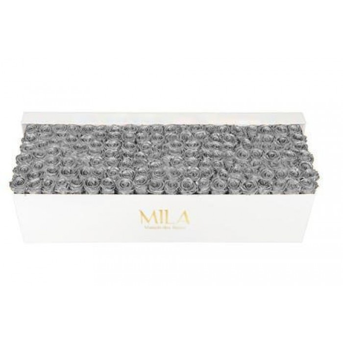 Mila Classique Royale Blanc Classique - Metallic Silver