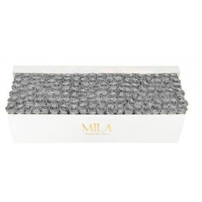 Produit Mila-Roses-01724 Mila Classique Royale Blanc Classique - Metallic Silver