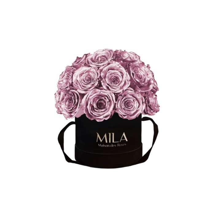 Mila Classique Small Dome Noir Classique - Metallic Rose Gold