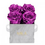  Mila-Roses-02140 Mila Mini Marble Marble - Metallic Pink