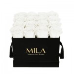  Mila-Roses-02220 Mila Classique Medium Noir Classique - Pure White