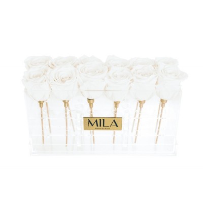 Produit Mila-Roses-02239 Mila Acrylic Table - Pure White