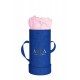 Mila Velvet Baby Royal Blue Velvet Baby - Pink Blush