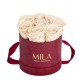 Mila Velvet Small Burgundy Velvet Small - Champagne