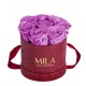 Mila Velvet Small Burgundy Velvet Small - Mauve