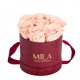 Mila Velvet Small Burgundy Velvet Small - Pure Peach