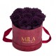 Mila Velvet Small Burgundy Velvet Small - Velvet purple