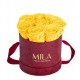 Mila Velvet Small Burgundy Velvet Small - Yellow Sunshine