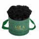 Mila Velvet Small Emeraude Velvet Small - Black Velvet