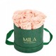 Mila Velvet Small Emeraude Velvet Small - Pure Peach