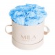 Mila Velvet Small Nude Velvet Small - Baby blue