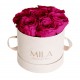 Mila Velvet Small Nude Velvet Small - Fuchsia