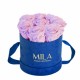 Mila Velvet Small Royal Blue Velvet Small - Vintage rose